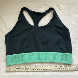 Green Do You Even Sports Bra​
